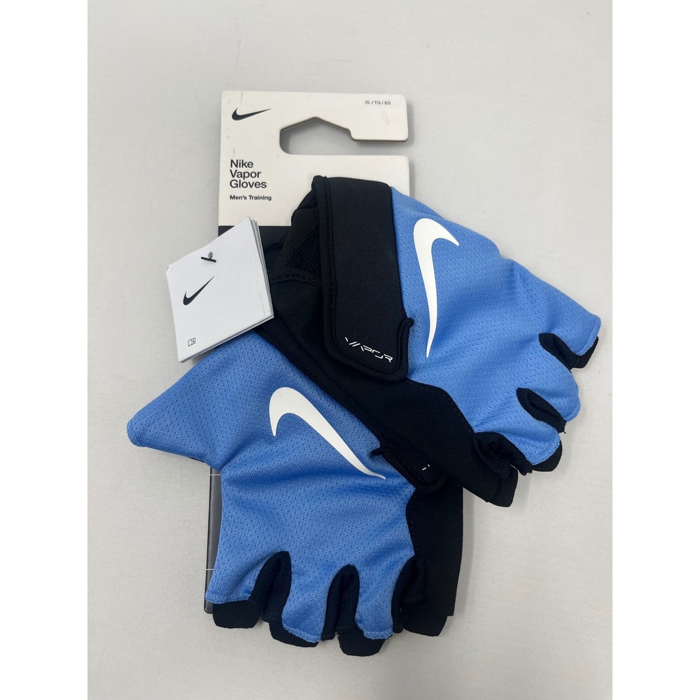 Nike Vapor Gloves Mens Training Blue Black XL N1010676432XL